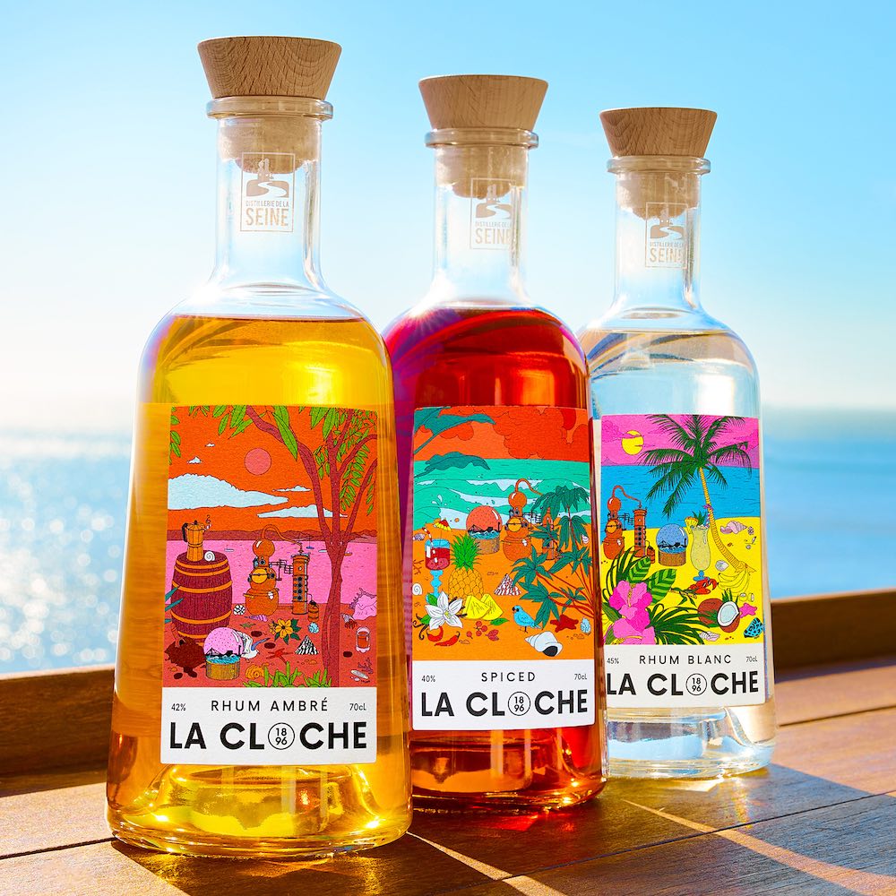bouteilles Rhum La Cloche